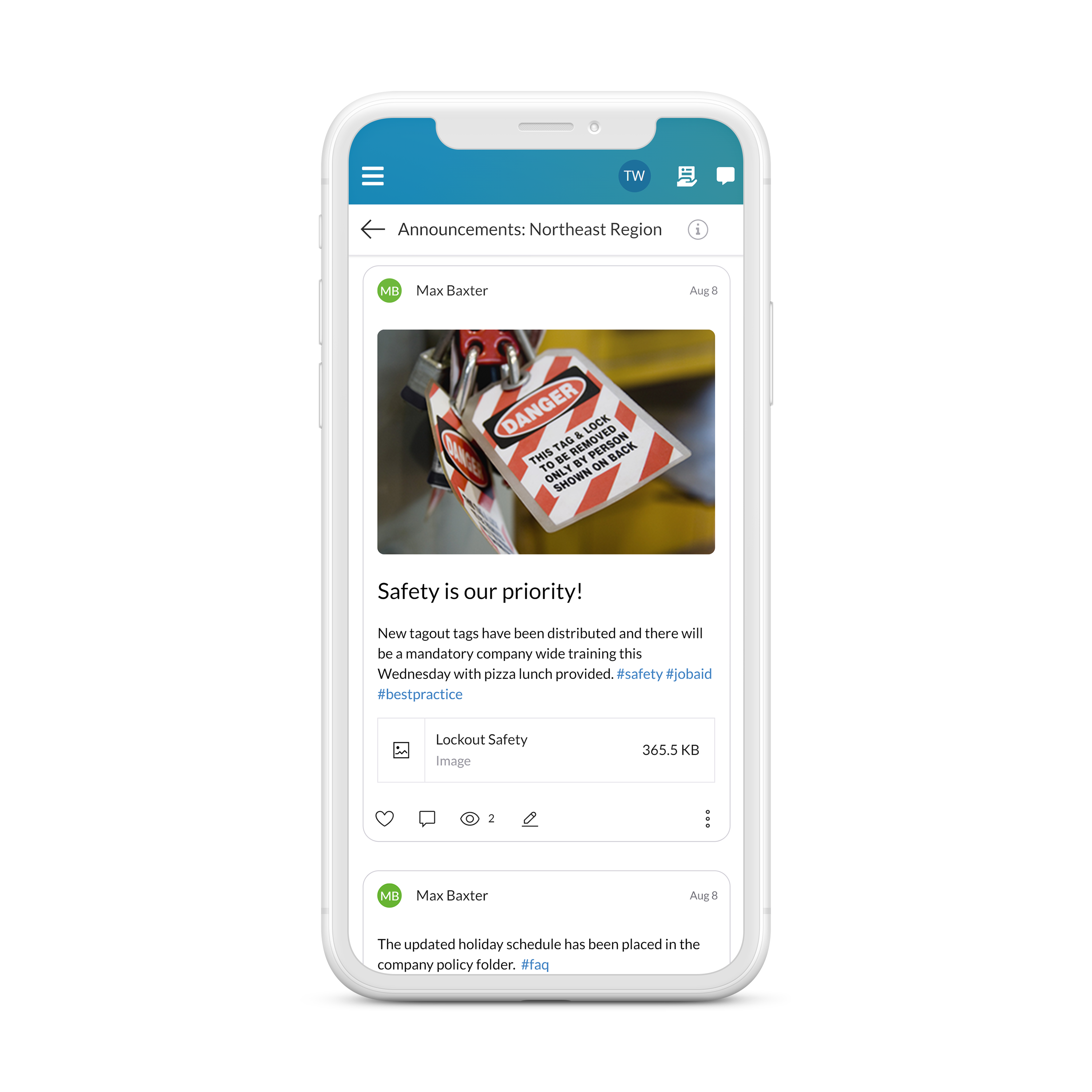 screenshot of WorkForce Suite